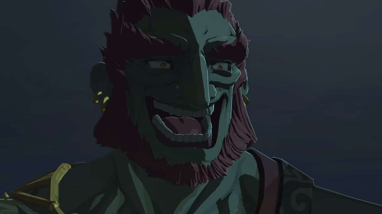 Ganondorf smiling like a gmod character.